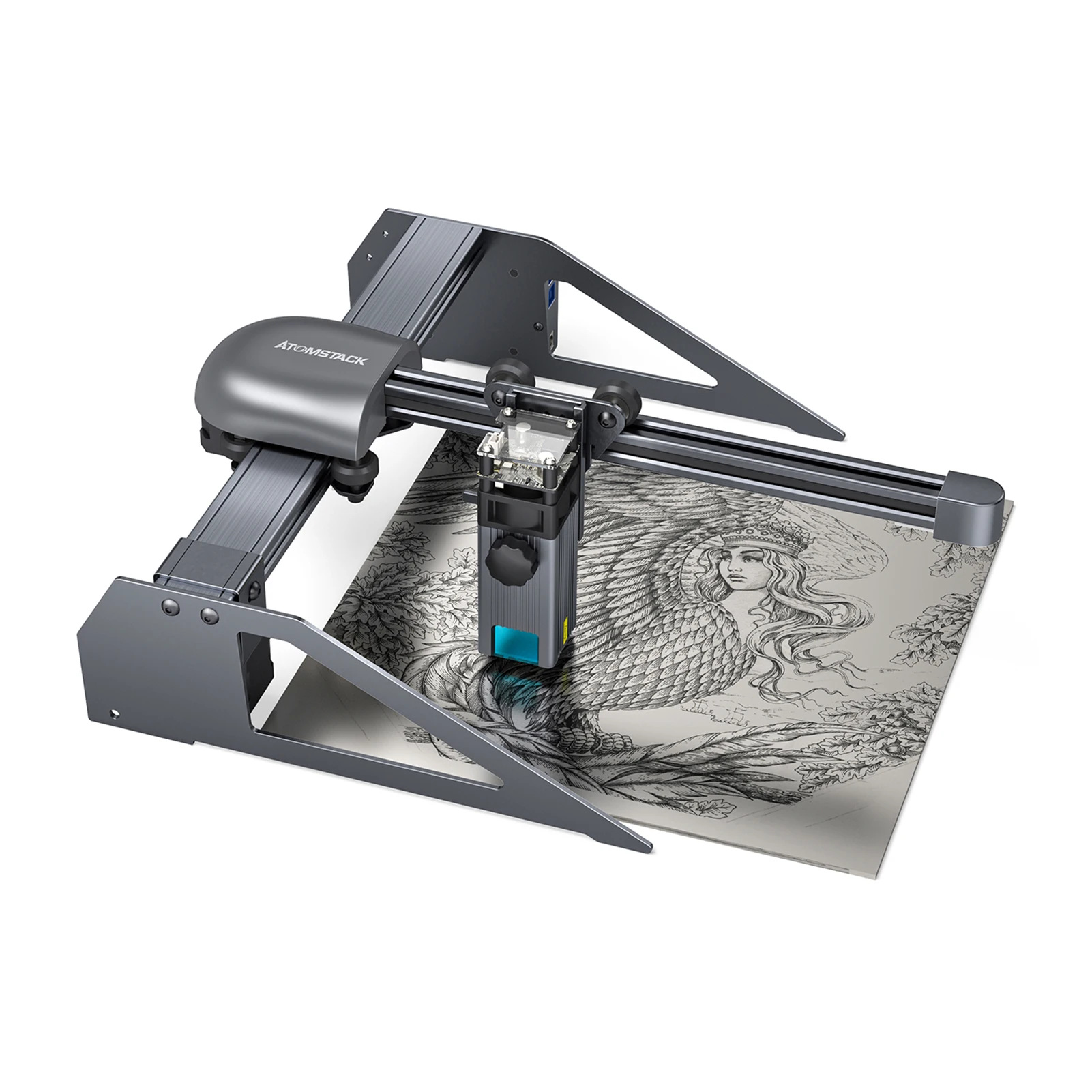 ATOMSTACK P7 30W laser engraving machine desktop DIY engraving and cutting machine with 200*200 engraving area