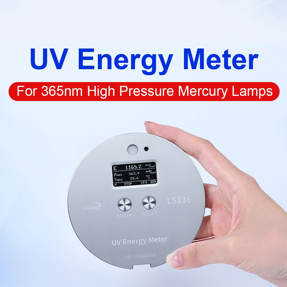 Uv Energy Meter Radiometer LS136 Halogen Lamp Uva Light Sources Measure Energy, Power and Temperature High Precision Ultra-small