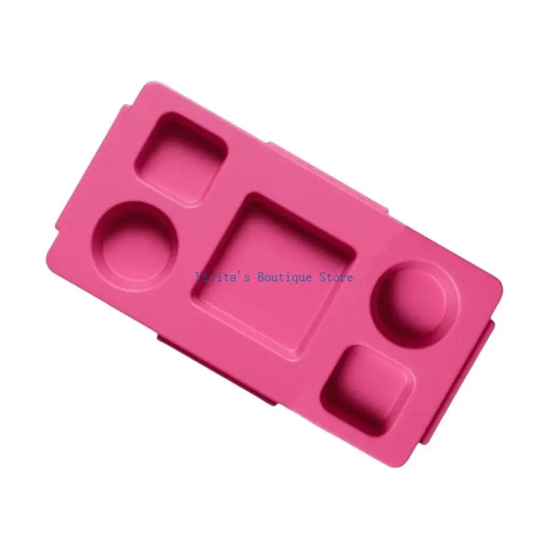 

Nonslip Tray Insert Silicones Beach Bag Compatible Cup Snacks Storage Organizers M76D