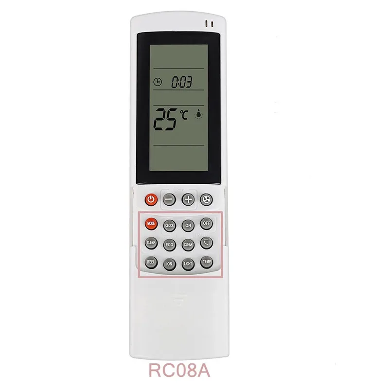 Light Weight Air Conditioning Remote Controller Fit for Electra RC08B RC08A Drop Shipping