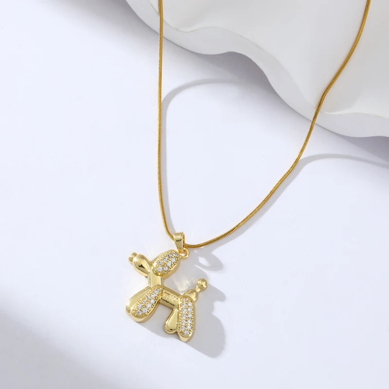 EILIECK 316L Edelstahl Halskette mit Weißem Zirkon-Blumenanhänger für Damen, Modische Drehbare Halskette, Wasserdichter Schmuck als Geschenk – Detail 10