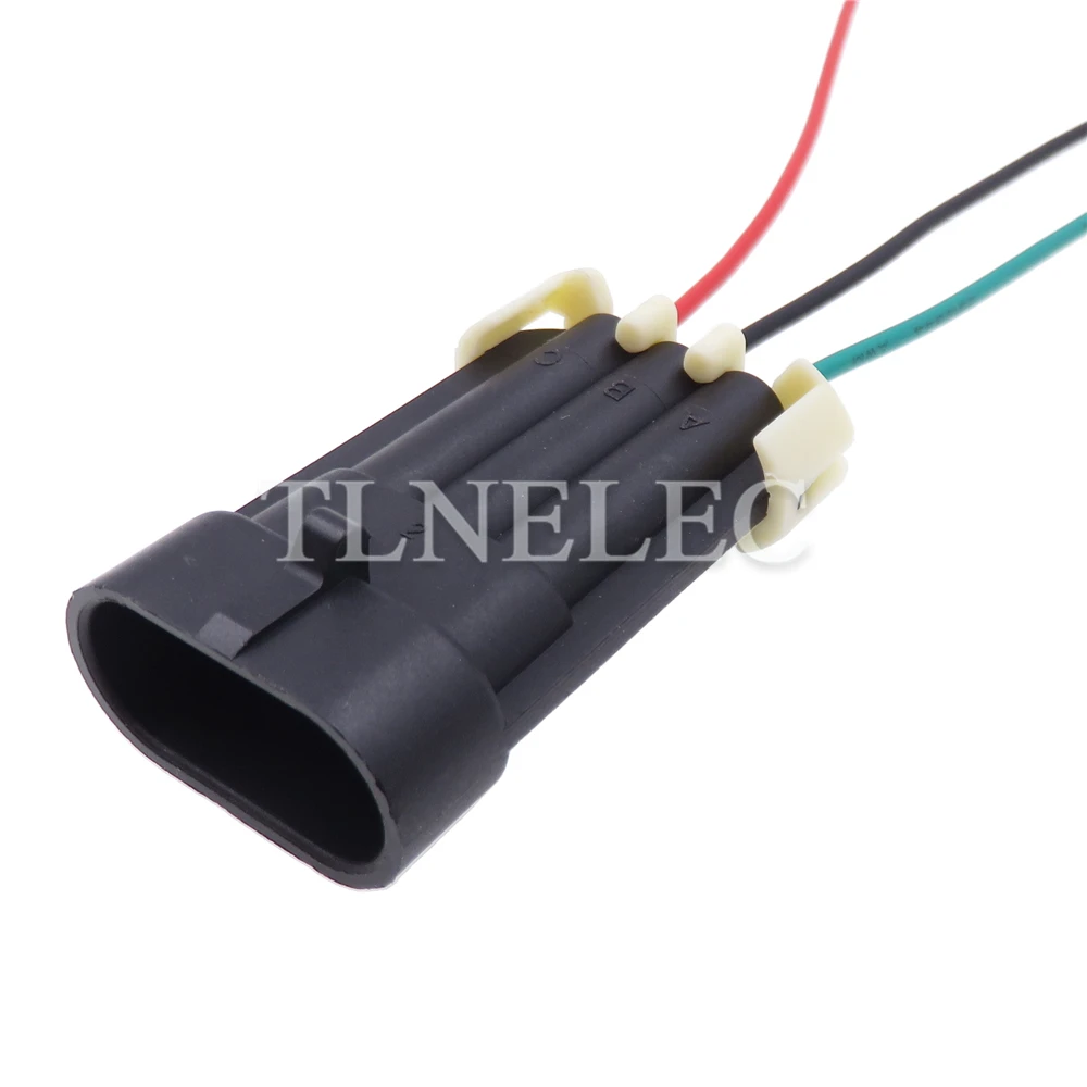 3 Pin Way Car Wire gniazdo kablowe z przewodami Automotive Crank Engine Speed Sensor wodoodporne złącza 12129946 12059595