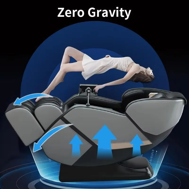 China Best Zero Gravity Massage Chair Electric 8D 4D Salon AI Full Body Massage Chair Bed Full Body