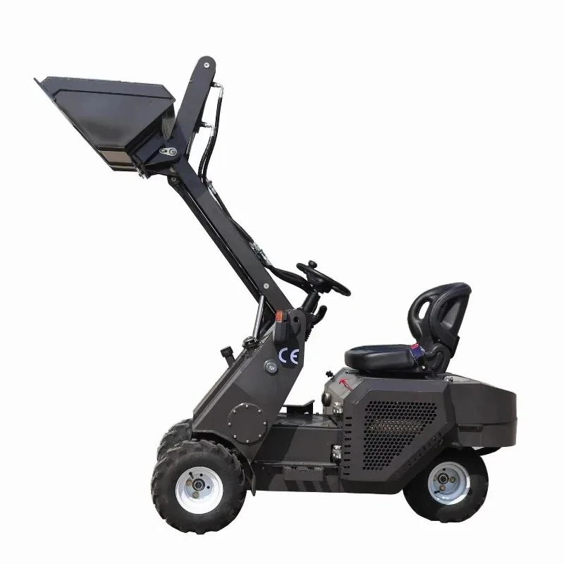 Compact Mini 3 Wheel Loader From China With Brake Cylinder CE Euro5