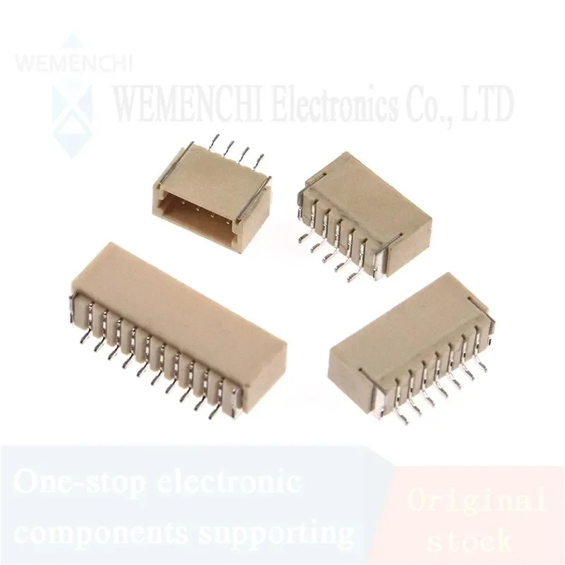 10Pcs JST SH1.0 SH 1.0mm Pitch 2/3/4/5/6/7/8/9/10 Pin Connector Horizontal / Vertical SMD DIP Pin Header 2P3P4P5P6P7P8P9P10P