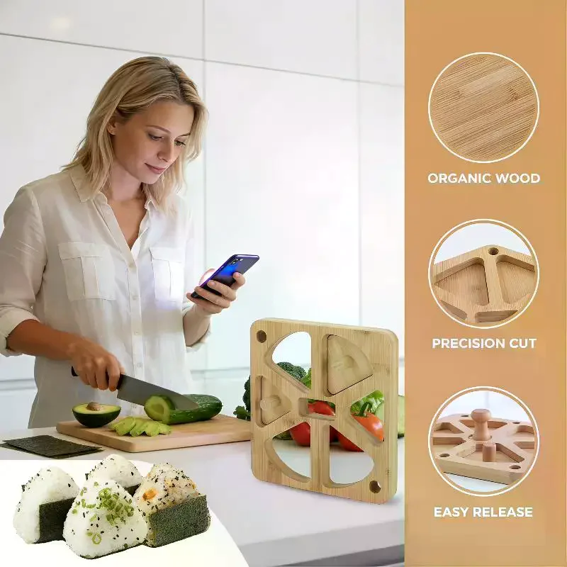 5/6 Holes Riceball Mold Classi - Meal Prep Rice review and price