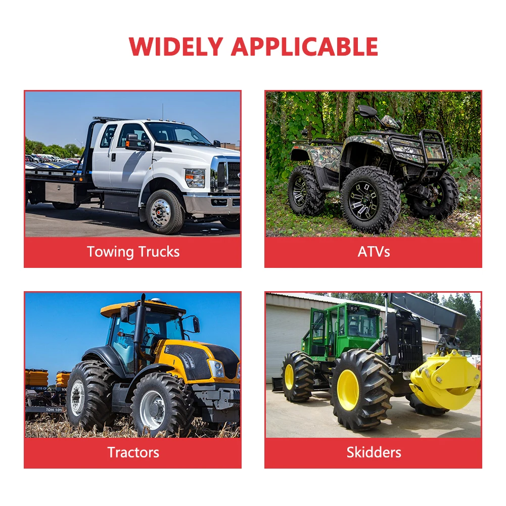 Pinzas de elevación de troncos de 28 "con 1 par de guantes de alta resistencia, 4 garras, garra de madera fellada, gancho de registro