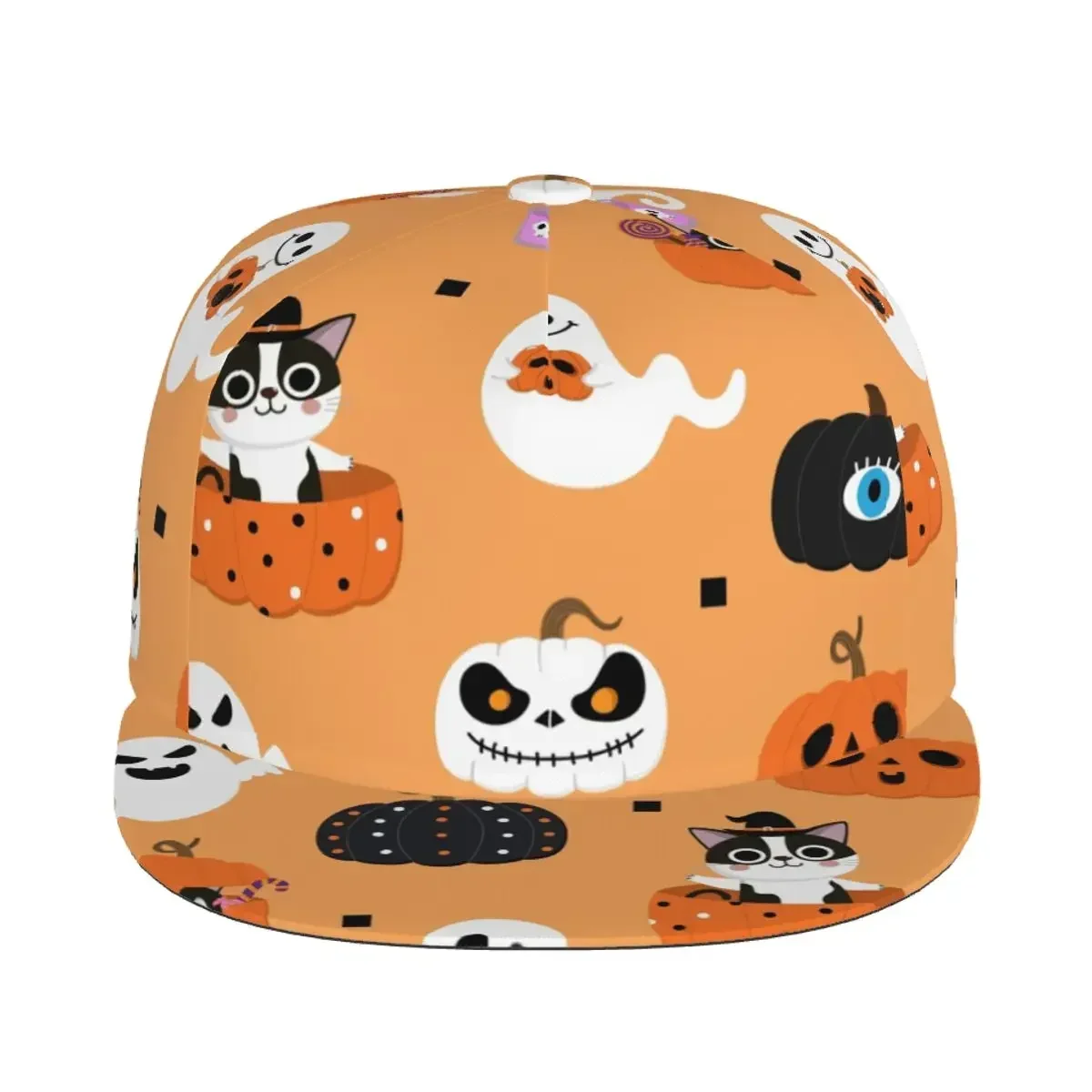 Halloween Cute Cat 3D Print Baseball Cap Casual Sun Hat Elegant Ethnic Style Fashion Stage Hip Hop Women Men