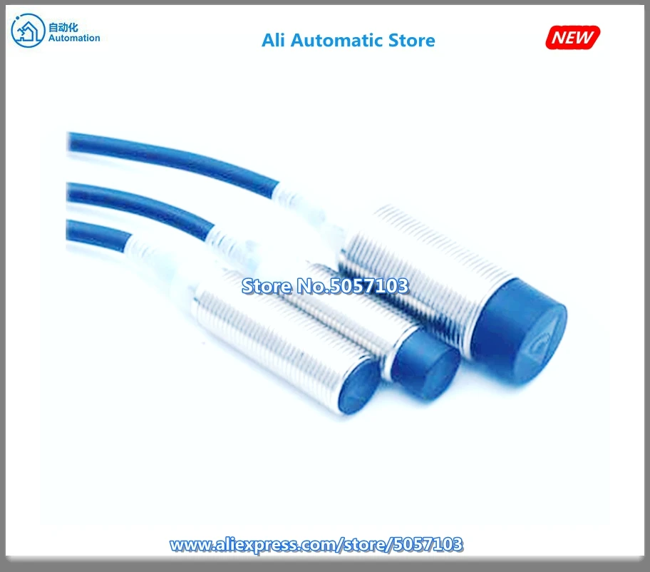 IS-N1812-BNCB2 12MM Unshielded Type NPN Normally Closed Three Wire System Output +12~24VDC New