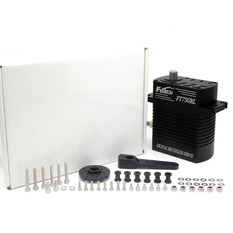 750 كجم عزم دوران عالي IP65 مقاوم للماء محرك سيرفو بدون فرش للطائرات بدون طيار الروبوتات RC سيارات/قوارب الروبوتات/التطبيق الصناعي للرفع الثقيل