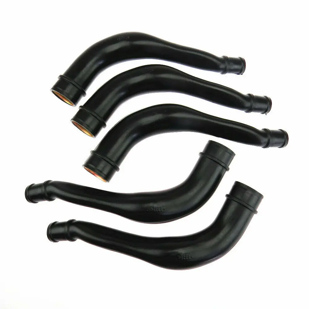 Qty5 06A103213 Engine Crankcase Breather Hose for Audi A3 VW Golf 4 MK4 Jetta Bora Seat Leon Toledo Octavia 1.8T 06A 103 213