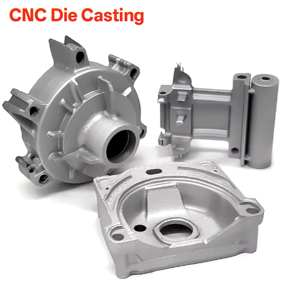 Custom CNC Machined Aluminum Components OEM Milling Service High Precision Alloy Square Block Flange Gear Mechanical Parts