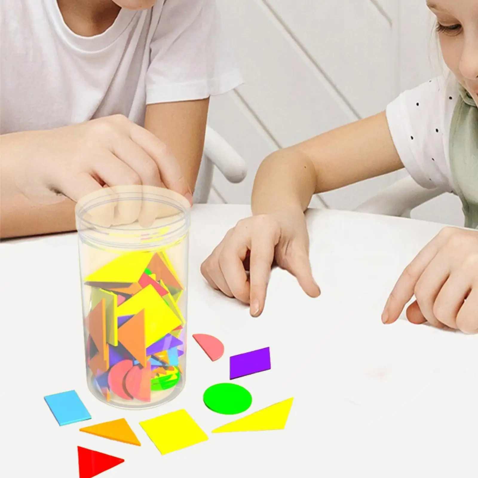 80 шт. строительные блоки с узорами, аксессуары для классов, ранние геометрические навыки для распознавания форм, детей в возрасте от 4 лет