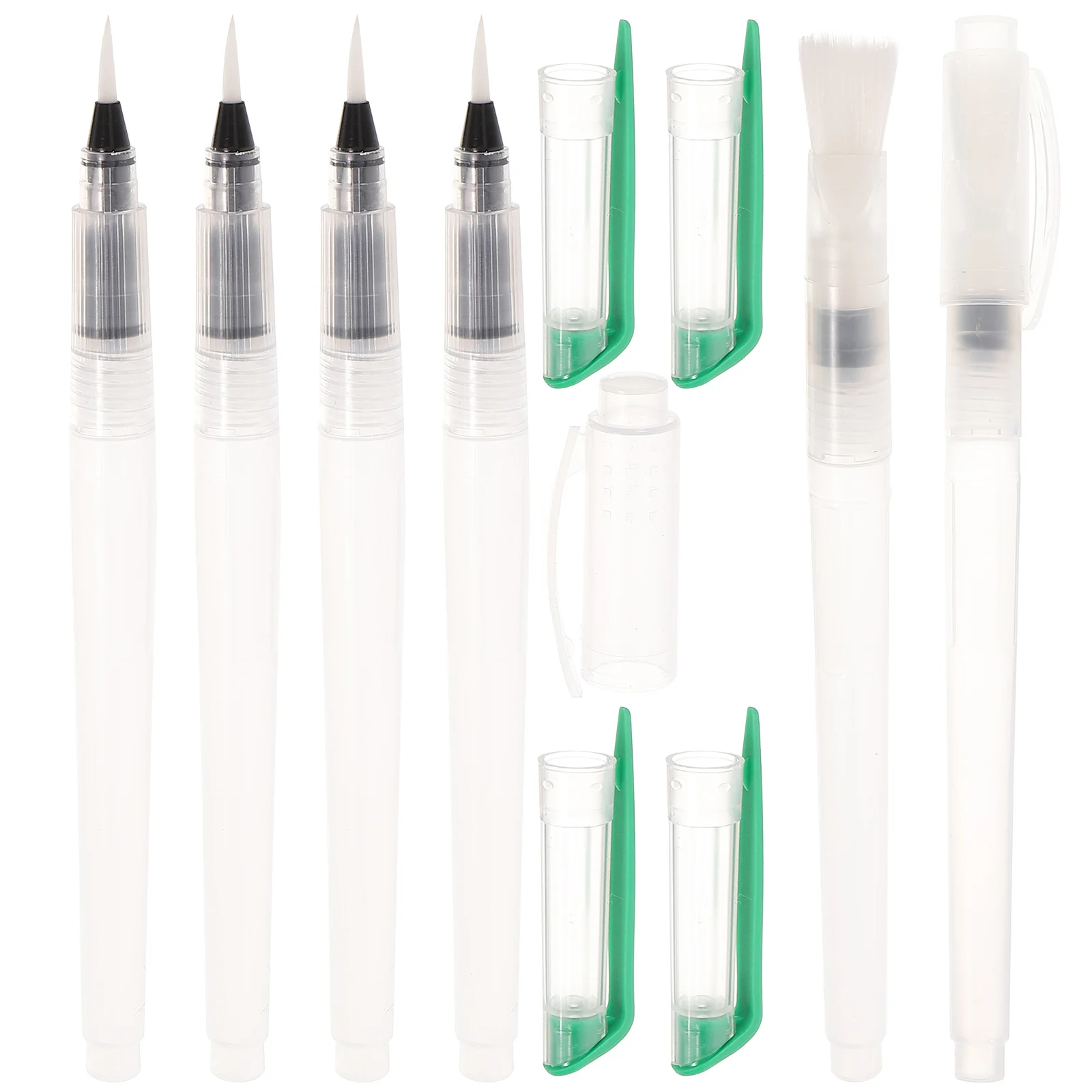 6 Pcs Watercolor Brush Painting Accessory Kids Pens Portable Coloring Tool Ink