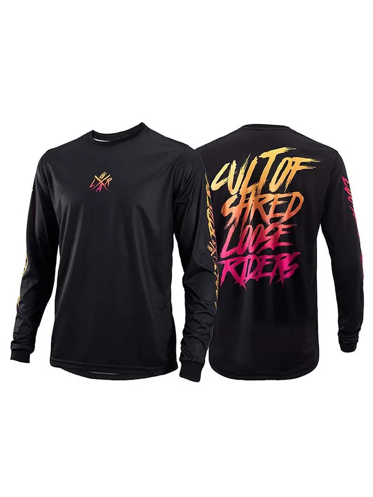 AliExpress LRGA Loose Rider Men's MTB Shirt Off-Road Endurance Motorcycle Downhill Jersey BMX Mountain Bike Long-Sleeved Jersey