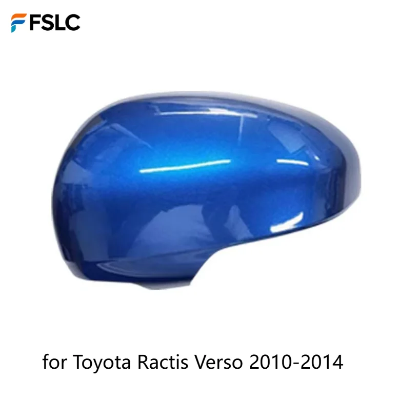 Protective Door Mirror Shell for Toyota Ractis Verso 2010-2014 Car Rearview Exterior Decoration Impact-Resistant Upgrade Trim