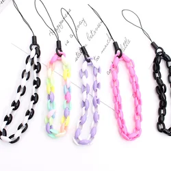 Acrylic Phone Charm  Anti-Lost  Femme  Lanyard Chain Lanyard  Women Mobile  Phone  Straps  Fashion Jewelry  Accessories