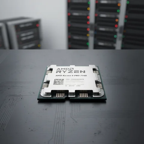 New AMD Ryzen™ 9 PRO 7945 3.7 GHz 12-Core 24-Thread CPU 5NM L3=64M 100-000000598 Socket AM5 but without cooler