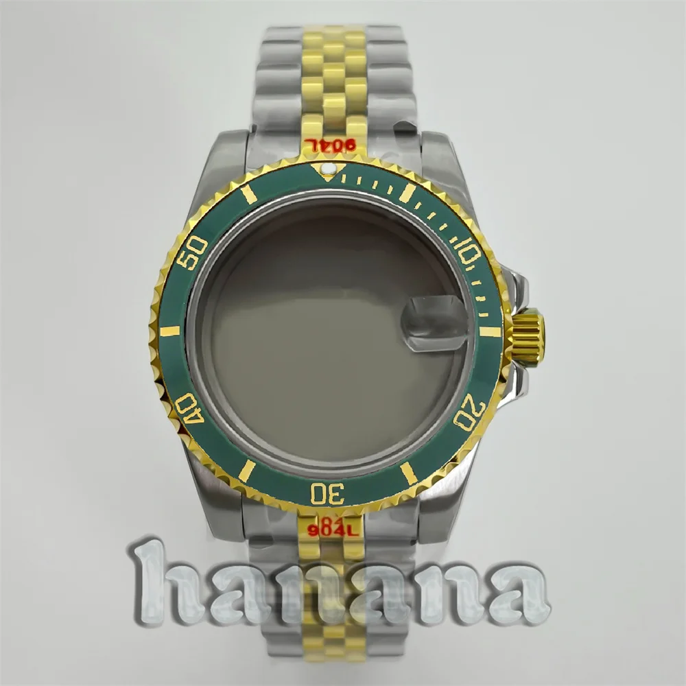 36 мм 38 мм NH34 NH35 NH36 NH38 NH39 NH70 ETA2824 PT5000 Механизм SilverGold Часы GMT SUB Корпус Керамический безель Сапфир