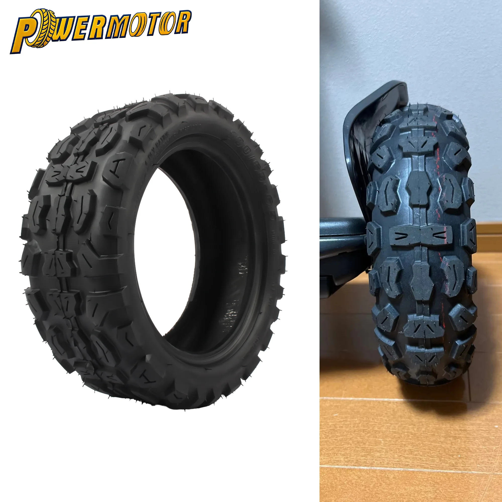 

100/65-6.5 Electric Scooter Tubeless Tire 11 In Off Road Tire Low Noise For Dualtron Widen Pneumatic Wheel Mini KUGOO G-Booster