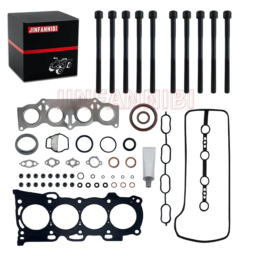 

Полный комплект болтов прокладки головки блока цилиндров двигателя для Scion TC 2.4L 2AZFE 2005-2006 гг.