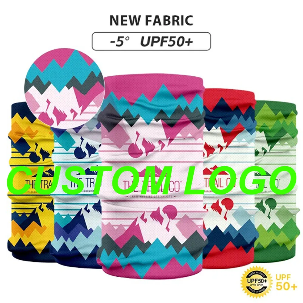 

15pcs Custom Snood Neck Gaiter Seamless Bandanas Fishing Headband Neck Warmer Ski Mask Cycling Tube Scarf Bandana Summer UPF 50