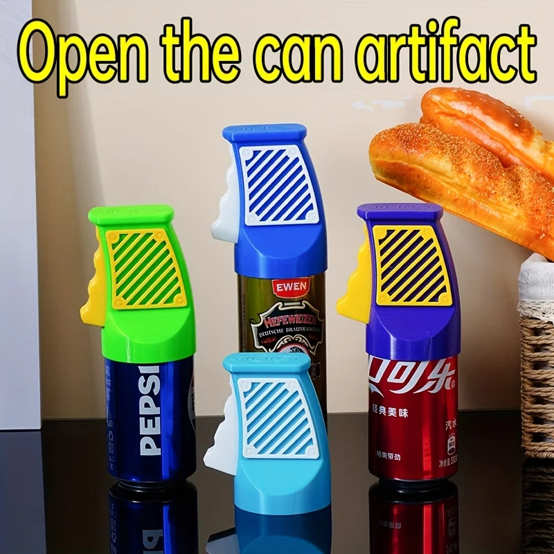 1pc 3D Printed Can Opener - Portable Bottle Opener,Easy-Twist Lid Opener, Smooth Operation, Outdoor Enthusiast