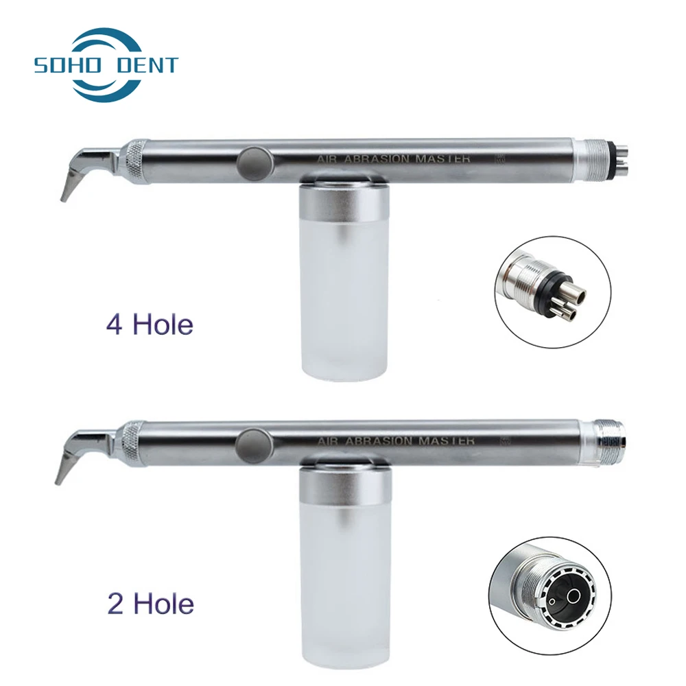 Pistola de alúmina Dental, sistema de abrasión de aire, máquina de chorro de arena, micrograbador de óxido de aluminio con pulverizador de agua