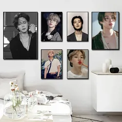 1pc Park JiMin KPOP Poster Poster Art Print Bar Living Room Furniture Decor