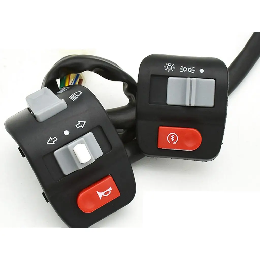 Motorcycle Handlebar Switch Universal Control Unit Electric Start Flameout Accessory for Yamaha Scooter 50cc Motorcycle Handlebar Switch Universal Control Unit Electric Start Flameout Accessory for Yamaha Scooter 50cc