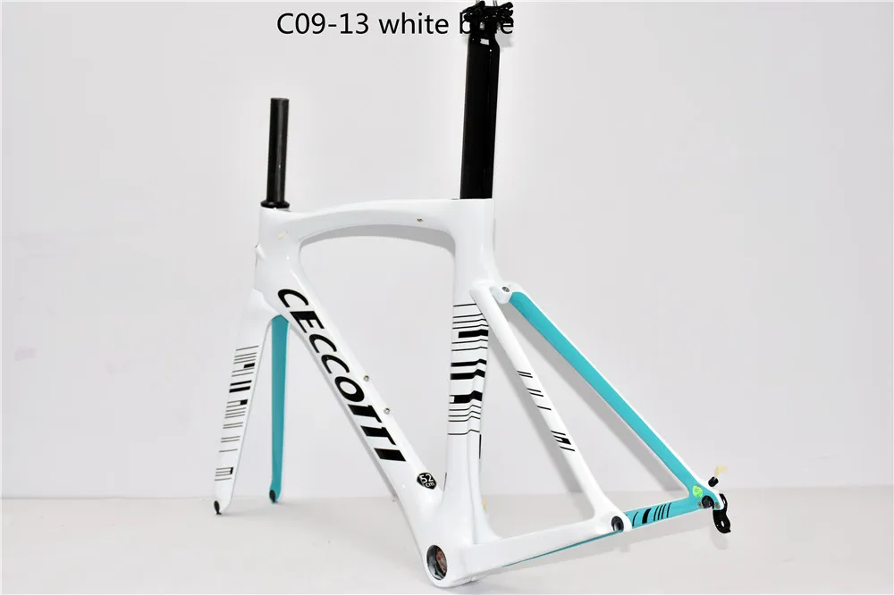 2024 CECCOTTI Carbon Road Bicycle Frame Rim Brake Hot Selling Road Bike Frame Bottom Bracket BSA Carbon Frameset DPD Shipping