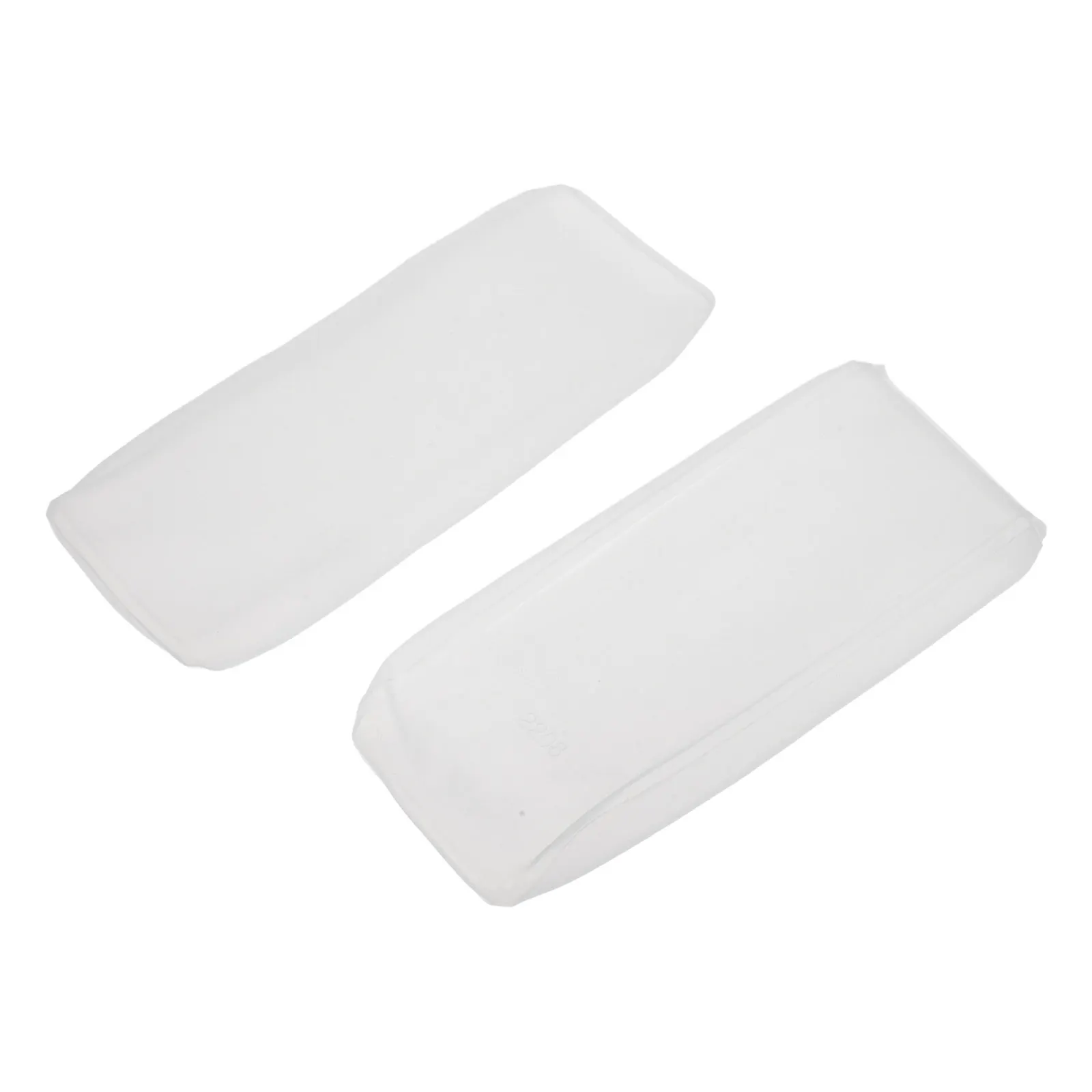2Pcs Ceiling Fan Remote Control Silicone Cover Slim Protective Sleeve Full Function Access Dustproof Waterproof Anti Slip Design