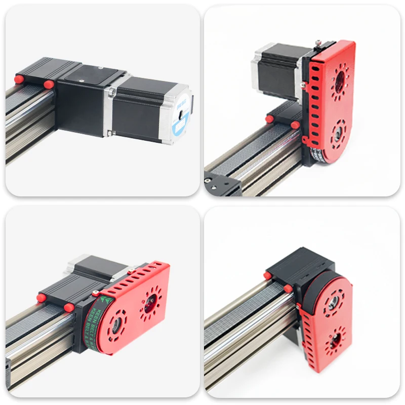 RXP50X Stepper Motor Automatic Cross Silent High Speed Linear Guide Synchronous Belt Slide Module Can Be Customized