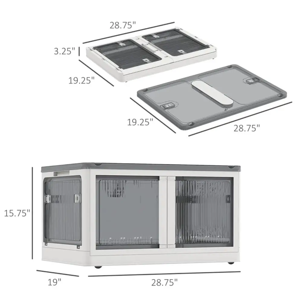 Storage Bins for Easy Organization - Ideal for Home & Office Use  Shipping Compatible)