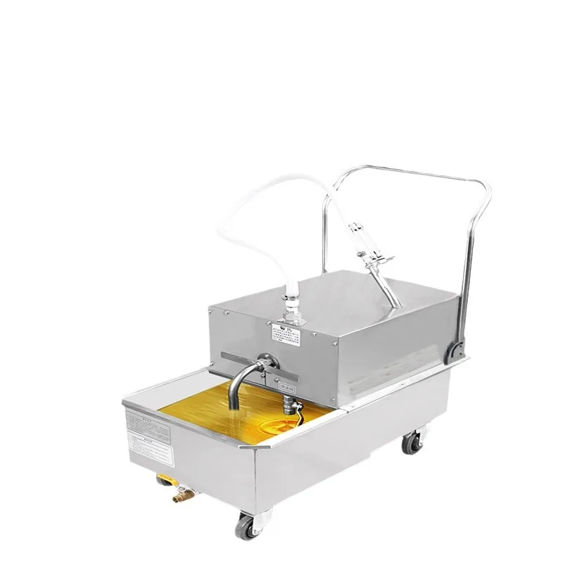 

Large capacity fried chicken burger full set of equipment fryer oil filtration machine