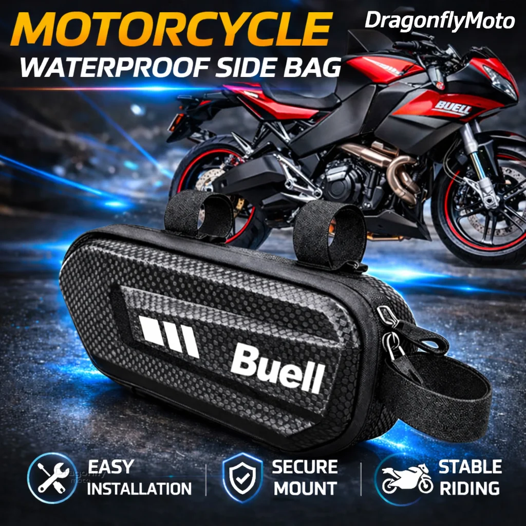 

Large Capacity Motorcycle Side Bag For Buell 1125R 1125CR XB12R XB12Ss XB12Scg Ulysses XB12XT XB9 Waterproof Multifunctional