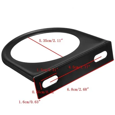 Car Modified 52mm Single Hole Gauge Holder Instrument Panel Mounting Bracket