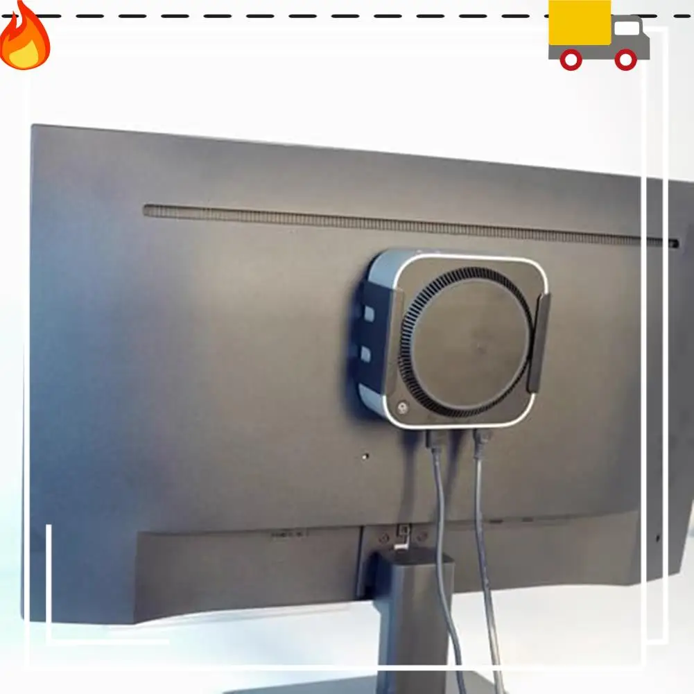 

Скидка-2 шт. под настольной подставкой для настольного компьютера Mac Mini Pro, металлический держатель за ПК Mac Mini Pro