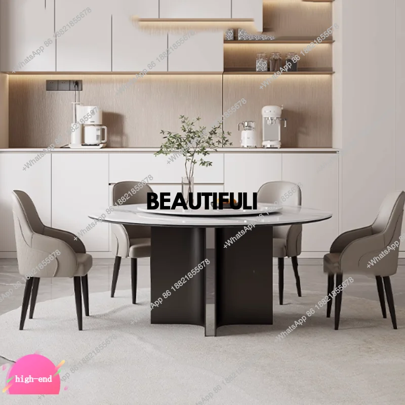 

Design Round Dining Tables White Nordic Italian Salon Restaurant Dining Tables Kitchen Modern Mesa De Jantar Home Furniture