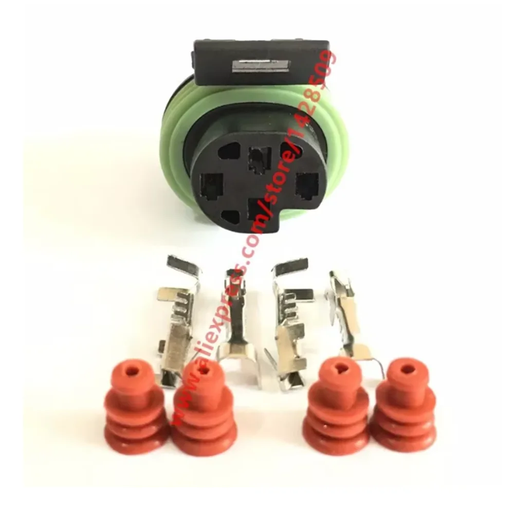 1 Set 4 Pin Metri-Pack 150 Sealed Female Electrical Connector 12065298 Oxygen Sensor Plug