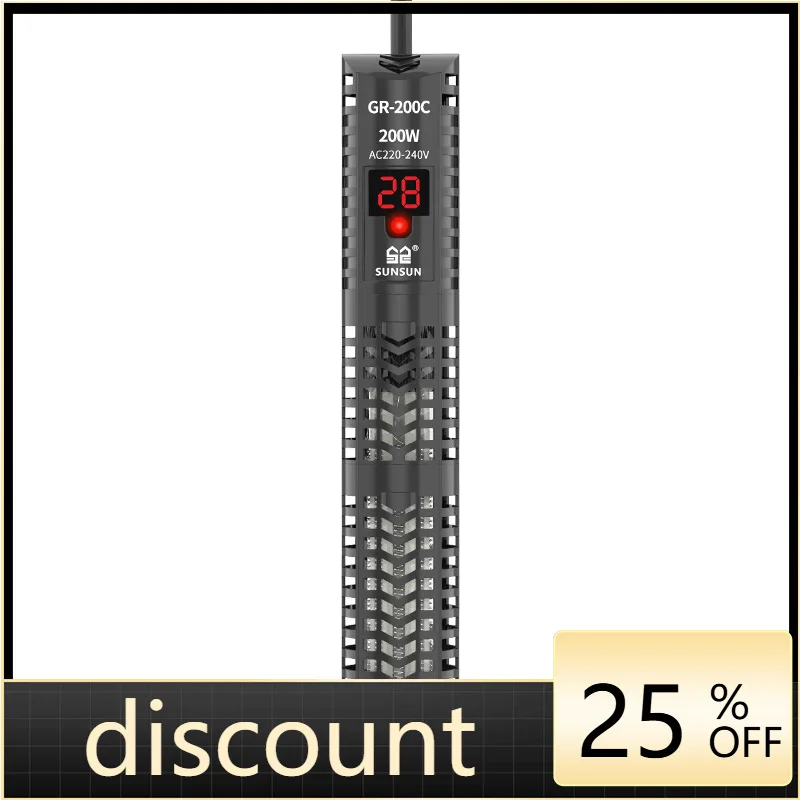 LH fish tank heating rod digital display turtle aquarium automatic thermostat