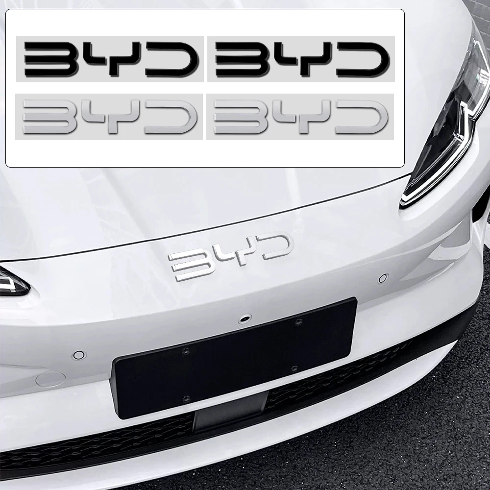 Car Styling Front Hood Bonnet Rear Trunk Cover Sticker Decor For BYD Atto 3 Yuan Plus Song Plus Seal Seagull Dolphin Sealion