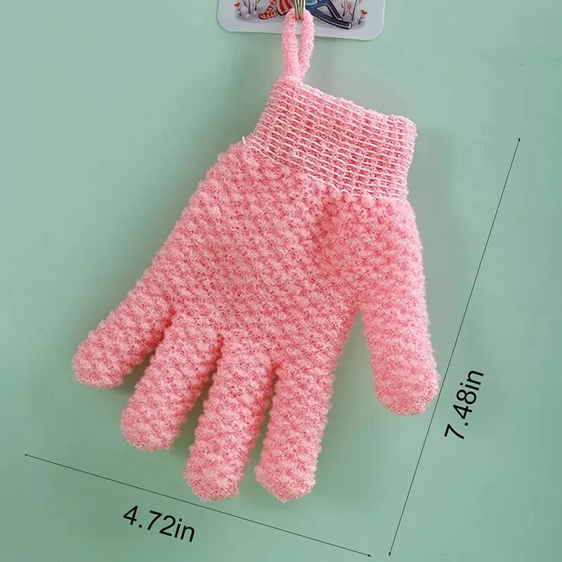 Exfoliating Bath Gloves For Shower - Deep Exfoliating, Body Scrub Shower Scrubber, Shower Exfoliating Gloves For Women & Men