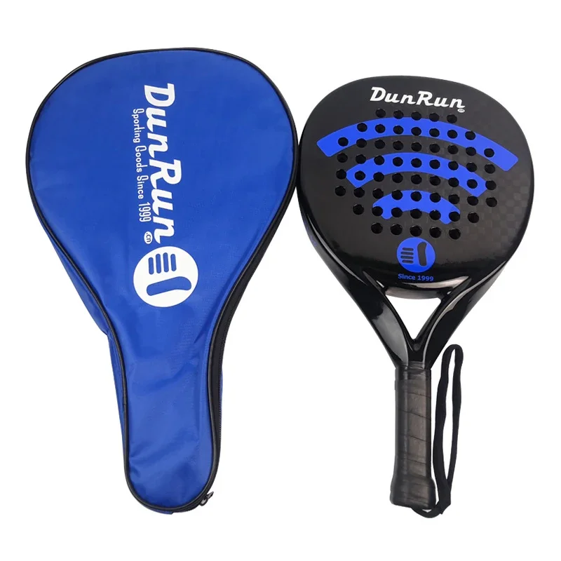 Blue WiFi paddle racquets in stock low MOQ 12k padel racket