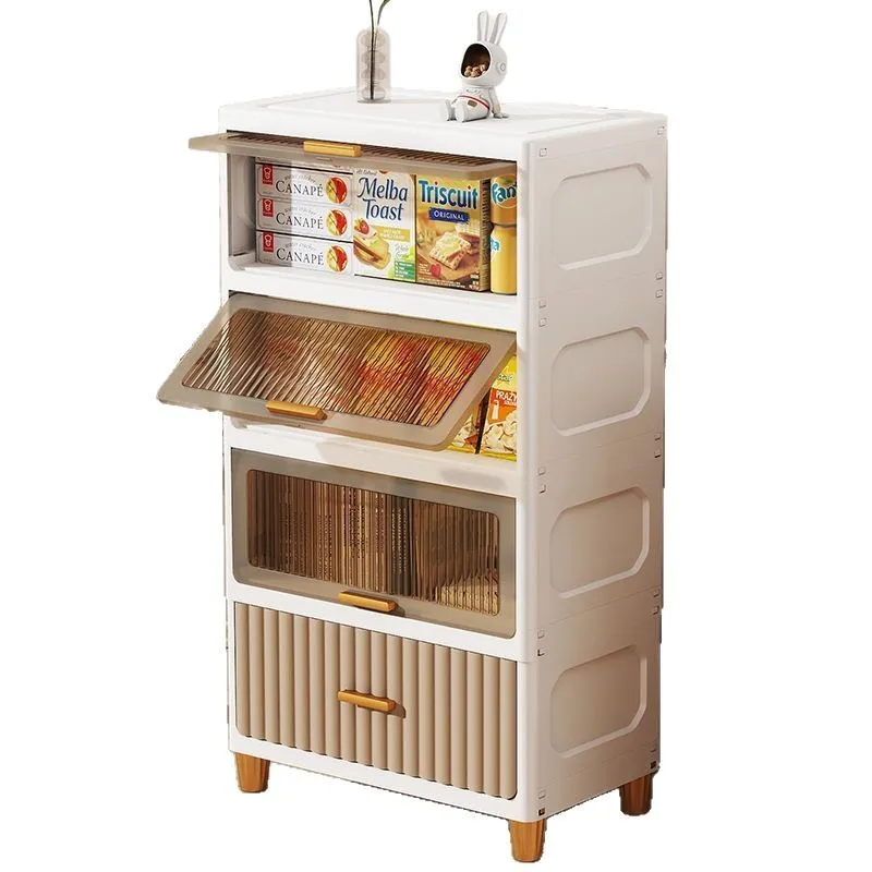 

Flip type storage cabinet Floor rack Drawer type storage Living room Multifunctional finishing Bedroom bedside table