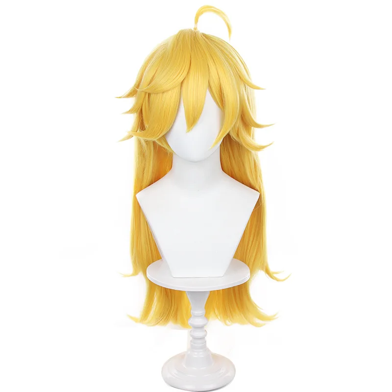 Perruques de Cosplay Anime pour femmes, bas de culotte avec porte-jarretelles, cheveux synthétiques résistants à la chaleur, perruque de fête de 75cm + bonnet de perruque