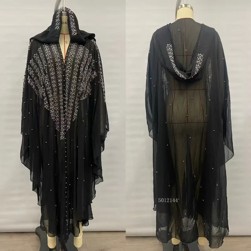 عباية رمضان دبي قفطان فستان حجاب إسلامي فساتين سهرة أفريقية للنساء كيمونو رداء قفطان إسلامي ملابس عباية إسلامية