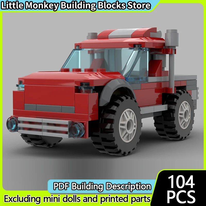 

Speed Racing Car Model MOC Building Bricks Sport Utility Vehicle Modular Technology Children Holiday Gifts Assemble Toys Suit