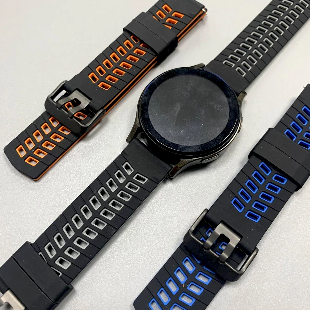 22 مللي متر حزام سيليكون ناعم لساعة هواوي GT 6/GT5 Pro العصابات لساعة هواوي 5 4 3 GT4/GT3/GT 2 46 مللي متر سوار رياضي قابل للتنفس