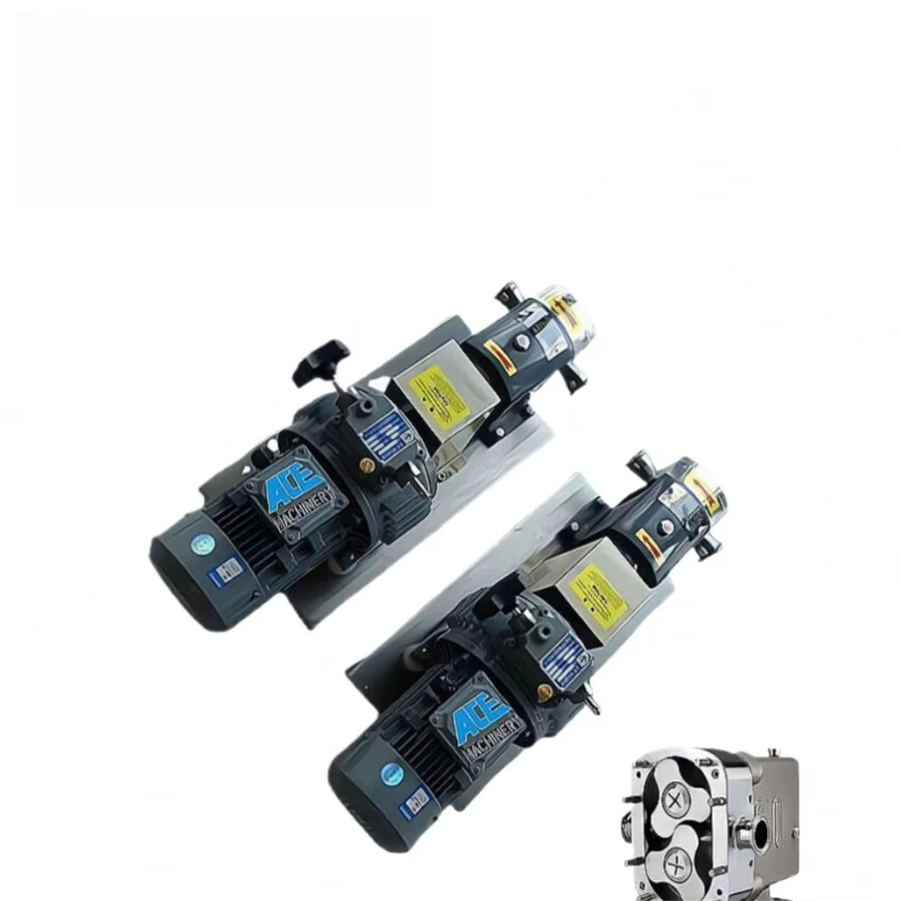High Viscosity Sanitary Food Grade Stainless Steel Pumps Grease/Tomato Paste/Cake Batter/Honey/Chocolate Rotary Lobe Pump Price